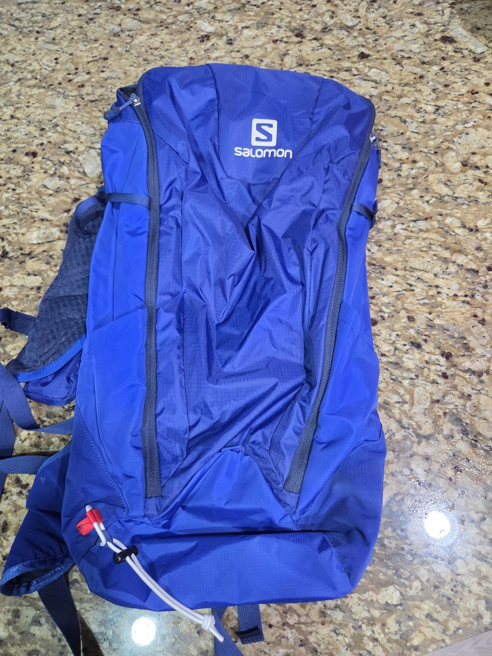Salomon Men’s Blue Lightweight Peak 30L Hiking Backpack
